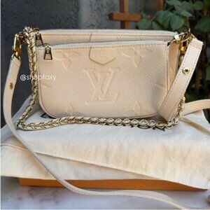 Louis Vuitton Multi Pochette Empreinte Crossbody